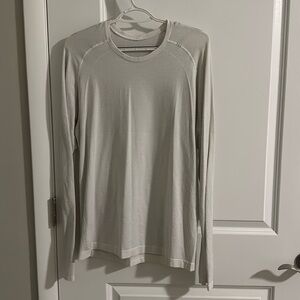 Lululemon Metal Vent Tech Long Sleeve White Men's M